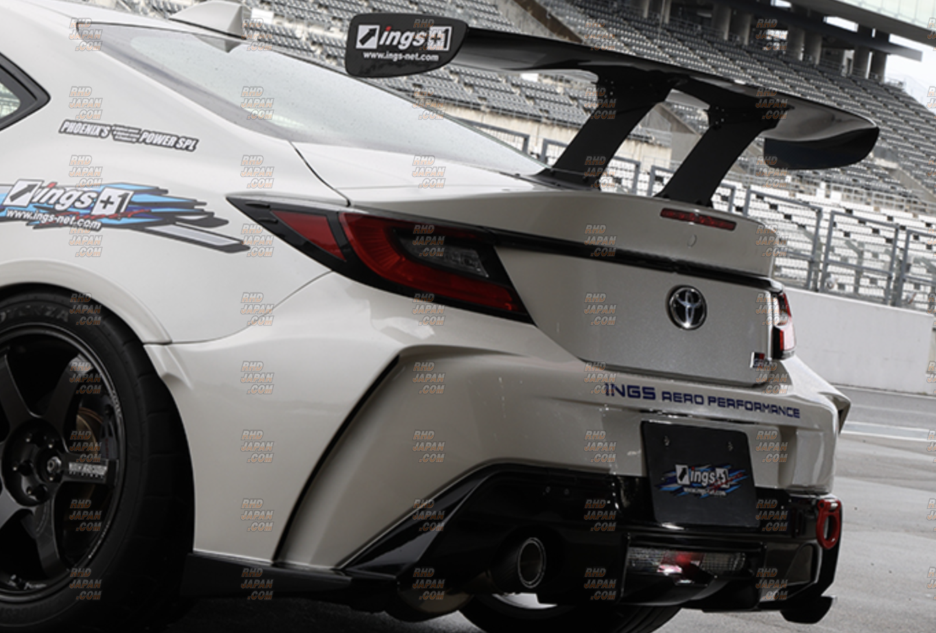 Ings N-SPEC Rear Bumper FRP + Carbon - BRZ ZD8 GR86 ZN8 - RHDJapan